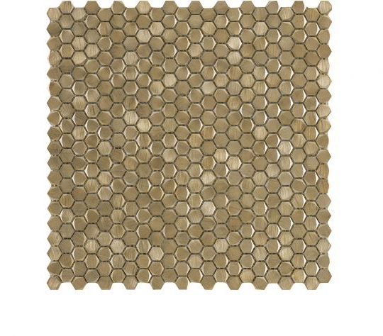 Mosaics_Metal_Mosaics_Gravity_Aluminium_Hexagon_Gold_bigs_001