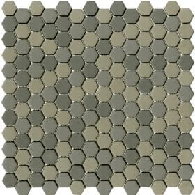 L’Antic colonial Glaze hexagon greys matt 30,2x30cm mozaïek