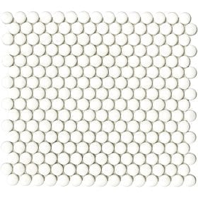 L’Antic colonial Glaze dots whites matt 31,5x29cm mozaïek