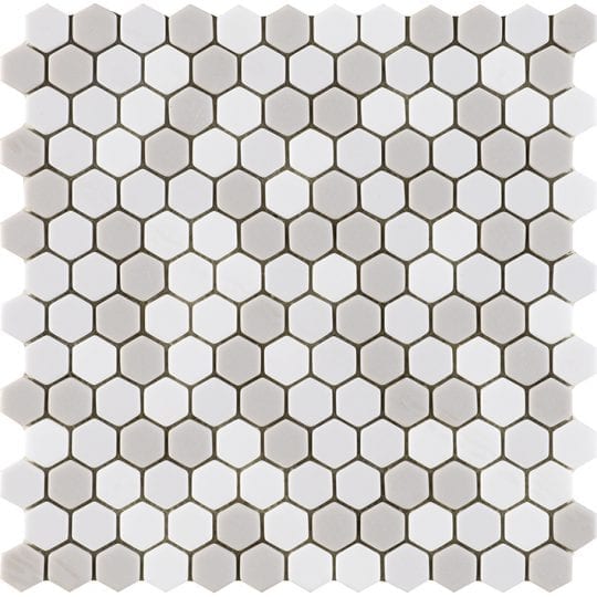 GLAZE HEXAGON BEIGES MATT 30.2X30X0.6