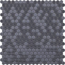 L’Antic colonial Glaze mini hexagon grey 29,5x30cm mozaïek