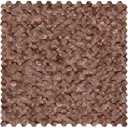 GRAVITY ALUMINIUM 3D HEXAGON COPPER 30.1
