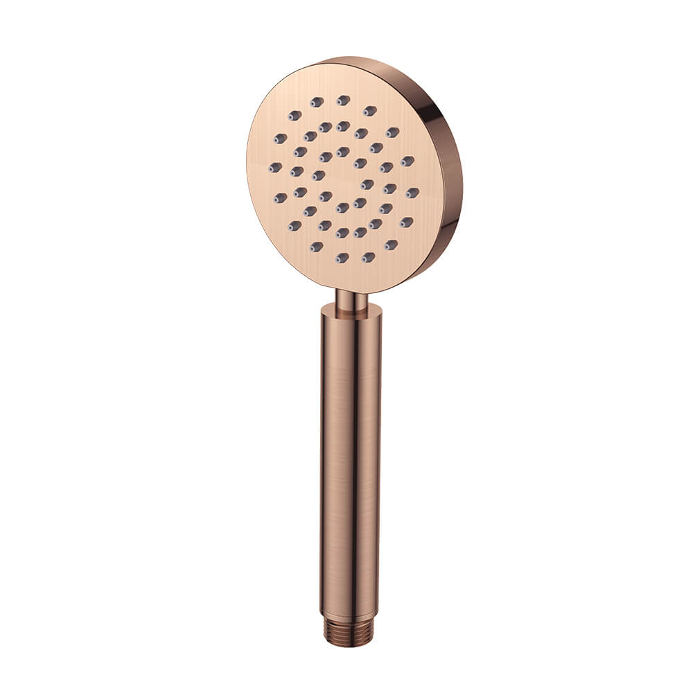 Assortiment vorm stoom Regn losse handdouche met ronde kop rosé goud 15007RG - Meijer Tegels &  Sanitair