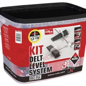 Rubi Delta level systeem kit 1,5mm