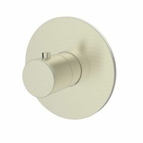 Regn inbouwthermostaat geborsteld nikkel 10019BN