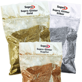 Sopro glitter koper 100g. zak