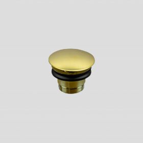 Lagoo G6117BB clickplug universeel geborsteld goud