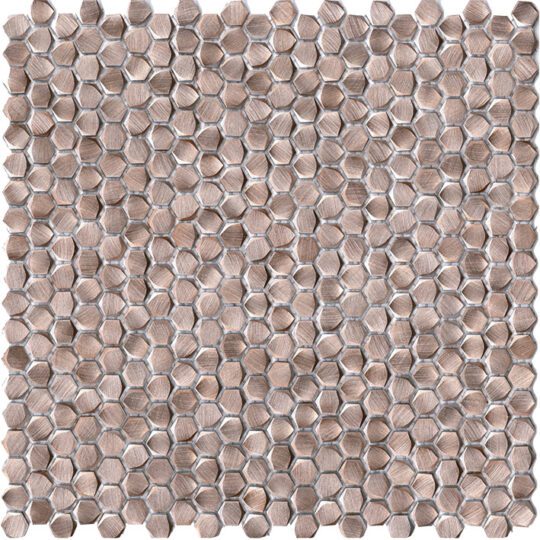 GRAVITY ALUMINIUM HEXAGON ROSE GOLD 30.7