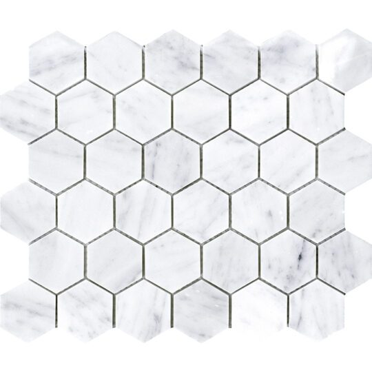 ESSENTIAL HEXAGON CARRARA PUL 25.8X29.8