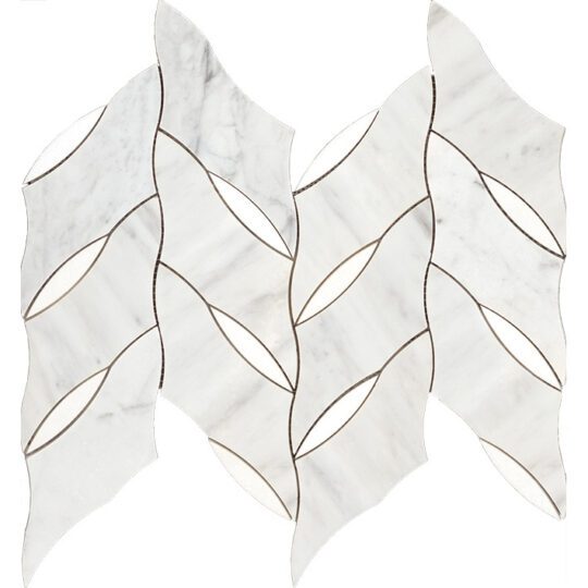 ESSENTIAL SPIKE CARRARA 24.5X33.4X1