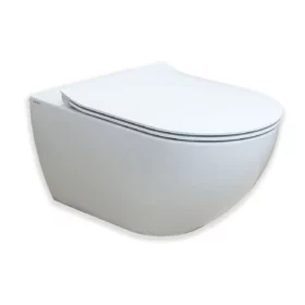 M-Style Cyclone wandcloset complete set wit hoogglans incl Villeroy & Boch reservoir