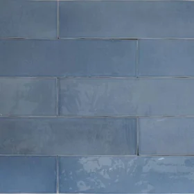 Douglas & Jones Atelier Bleu Lumiere glans 6,2x25cm wandtegel