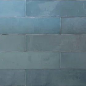 Douglas & Jones Atelier Turqoise glans 6,2x25cm wandtegel