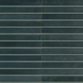 Piet Boon Glaze Tile blue Rake 6x24cm wandtegel
