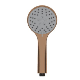 Regn 3-standen handdouche geborsteld koper 15023RG