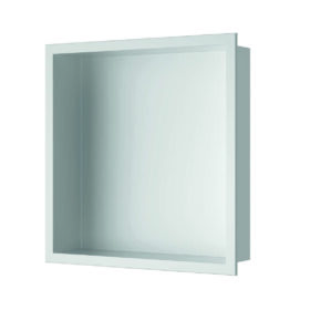 Luca sanitair inbouwnis 30x30x6,5cm mat wit LUN3030MW