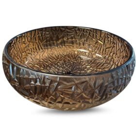 Luca sanitair Vetro opzet wastafel van glas LUVE003