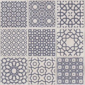 L’Antic Colonial Ronda deco marino 16x16cm wandtegel