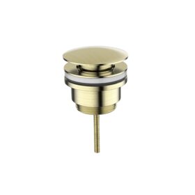 Regn klikplug voor wastafel champagne 13000CH