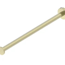 Regn 1-armige handdoekhouder geborsteld goud 17014BB