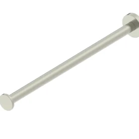 Regn 1-armige handdoekhouder geborsteld nikkel 17014BN