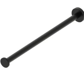 Regn 1-armige handdoekhouder mat zwart 17014MB