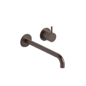 Hotbath Cobber CB105EXT25BCP afbouwdeel tbv inbouw wastafelkraan geborsteld koper PVD