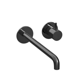 Hotbath Cobber CB105EXT25PBP afbouwdeel tbv inbouw wastafelkraan polished black PVD