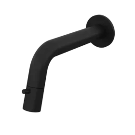 Hotbath Cobber UW001MBP wand fonteinkraan mat zwart PVD